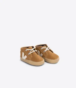 Kids VEJA BABY SUEDE CAMEL PIERRE
