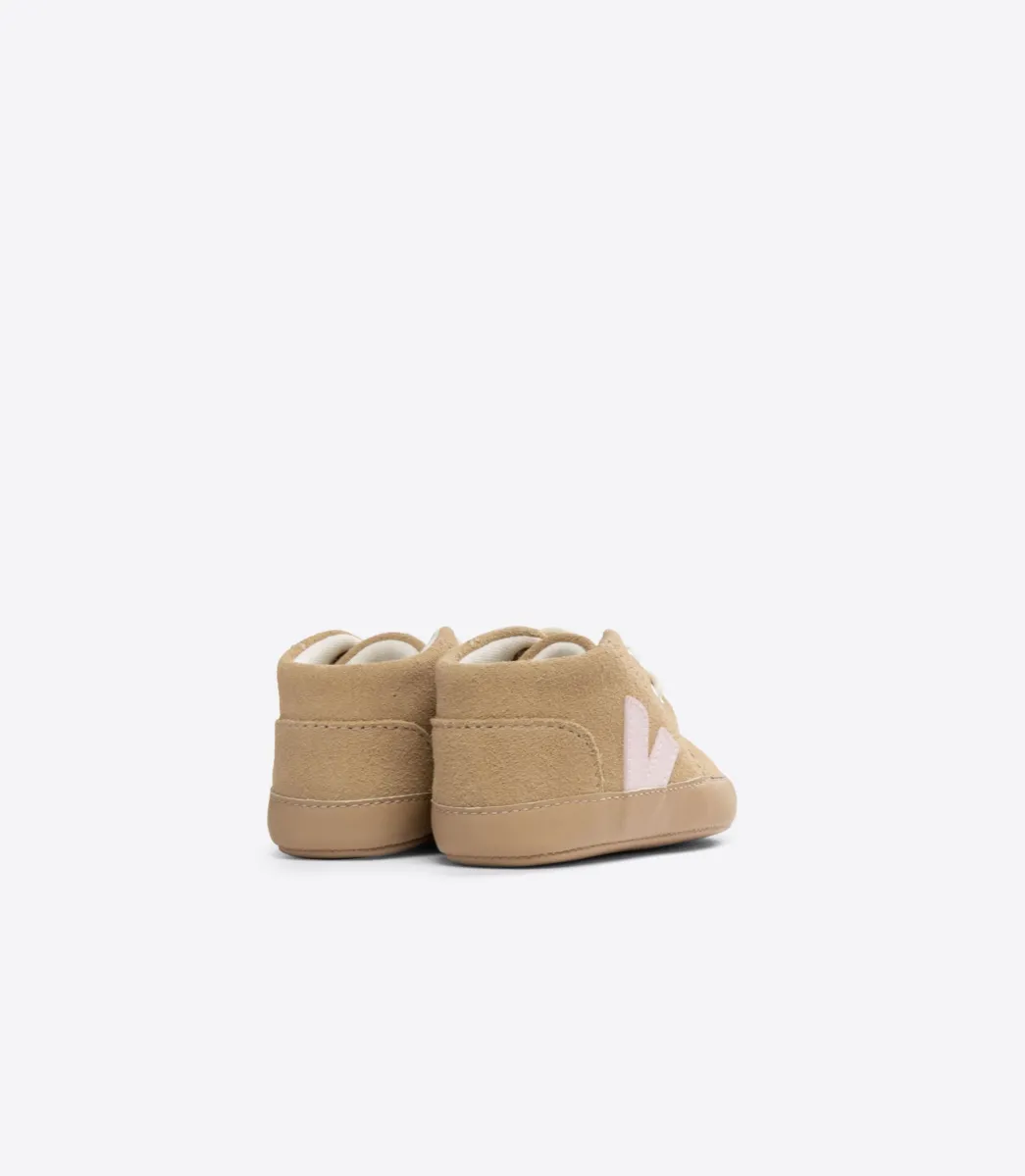 Kids VEJA BABY SUEDE DESERT PETALE