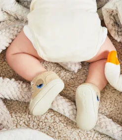 Kids VEJA BABY SUEDE X BIGSTUFFED ALMOND