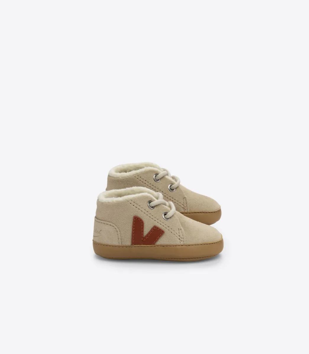 Kids VEJA BABY SUEDE X BONPOINT ALMOND CANYON