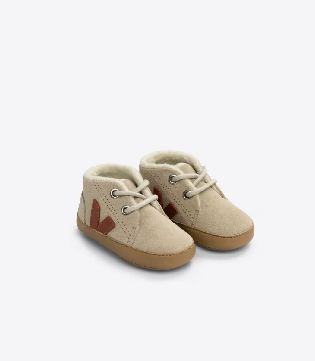 Kids VEJA BABY SUEDE X BONPOINT ALMOND CANYON