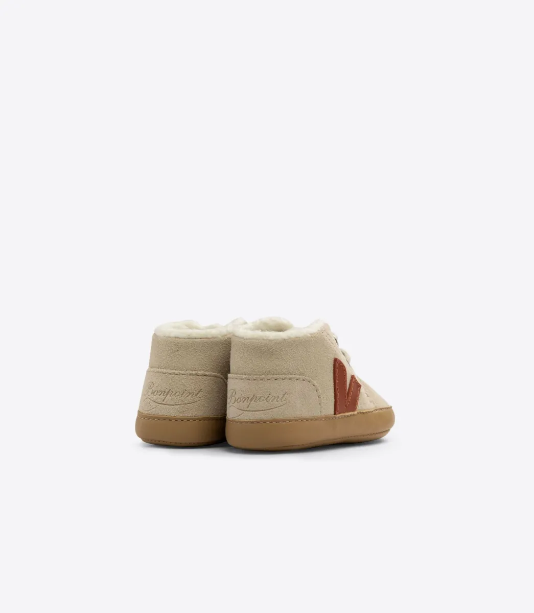 Kids VEJA BABY SUEDE X BONPOINT ALMOND CANYON