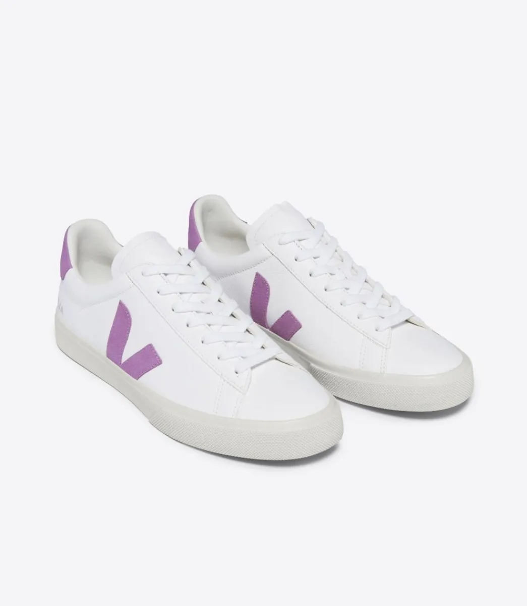 Women VEJA CAMPO LEATHER WHITE MULBERRY