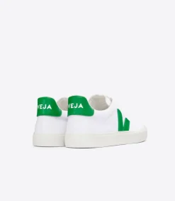 Women VEJA CAMPO CANVAS WHITE EMERAUDE