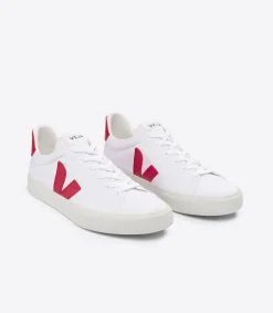 Women VEJA CAMPO CANVAS WHITE PEKIN