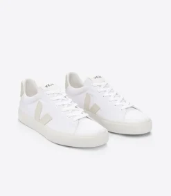 Women VEJA CAMPO CANVAS WHITE PIERRE