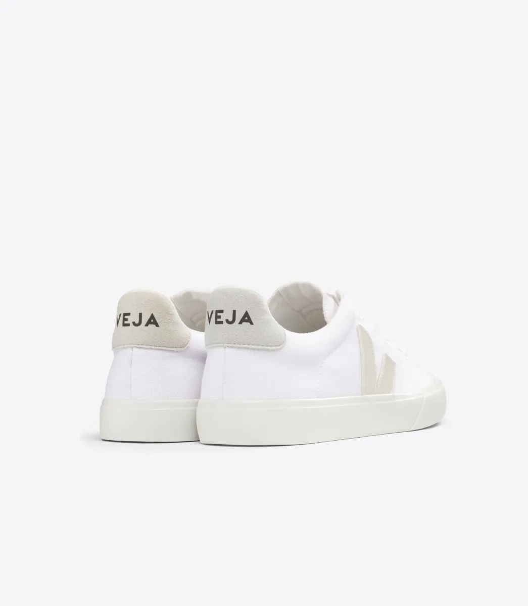 Women VEJA CAMPO CANVAS WHITE PIERRE