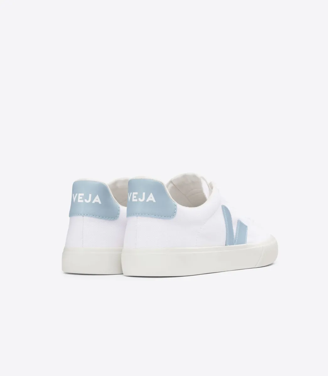 VEJA CAMPO CANVAS WHITE STEEL