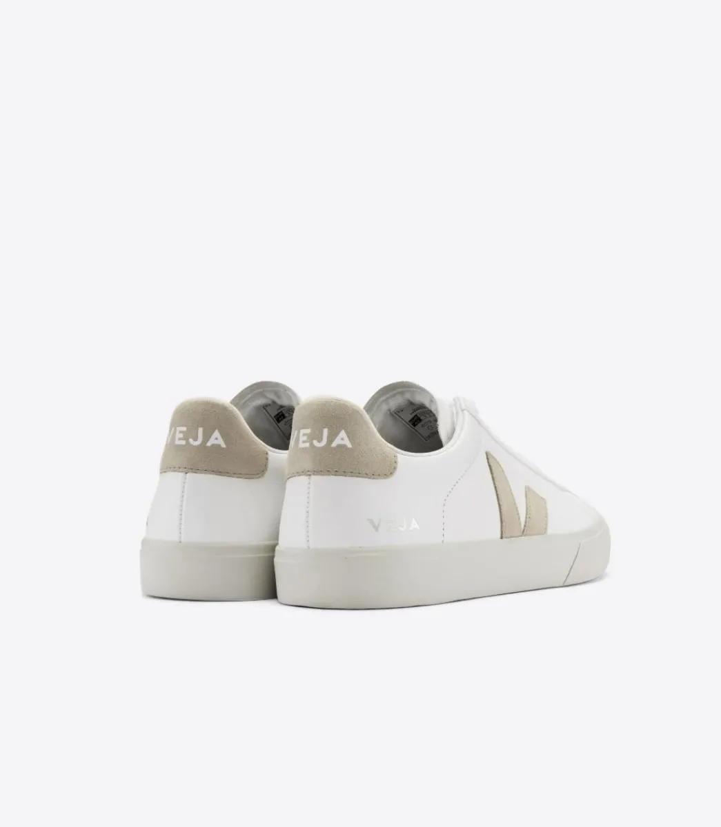 Women VEJA CAMPO LEATHER WHITE ALMOND