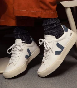 Women VEJA CAMPO LEATHER WHITE CALIFORNIA