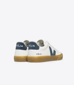 Women VEJA CAMPO LEATHER WHITE CALIFORNIA NATURAL