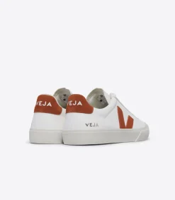 Women VEJA CAMPO LEATHER WHITE CANYON