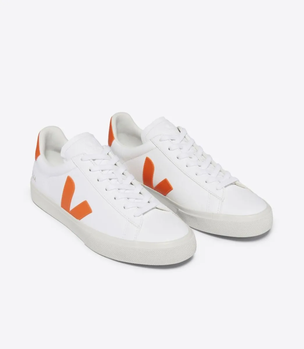 Women VEJA CAMPO LEATHER WHITE FURY