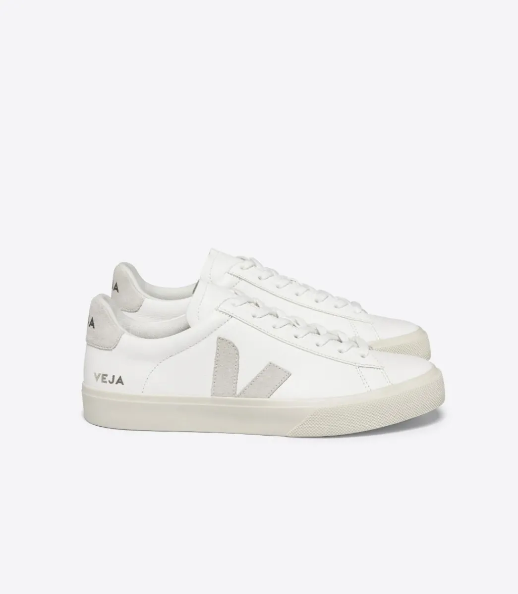Women VEJA CAMPO LEATHER WHITE NATURAL