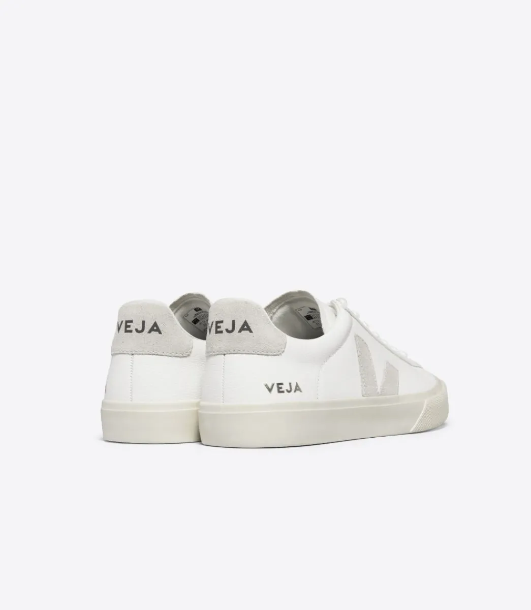 Women VEJA CAMPO LEATHER WHITE NATURAL