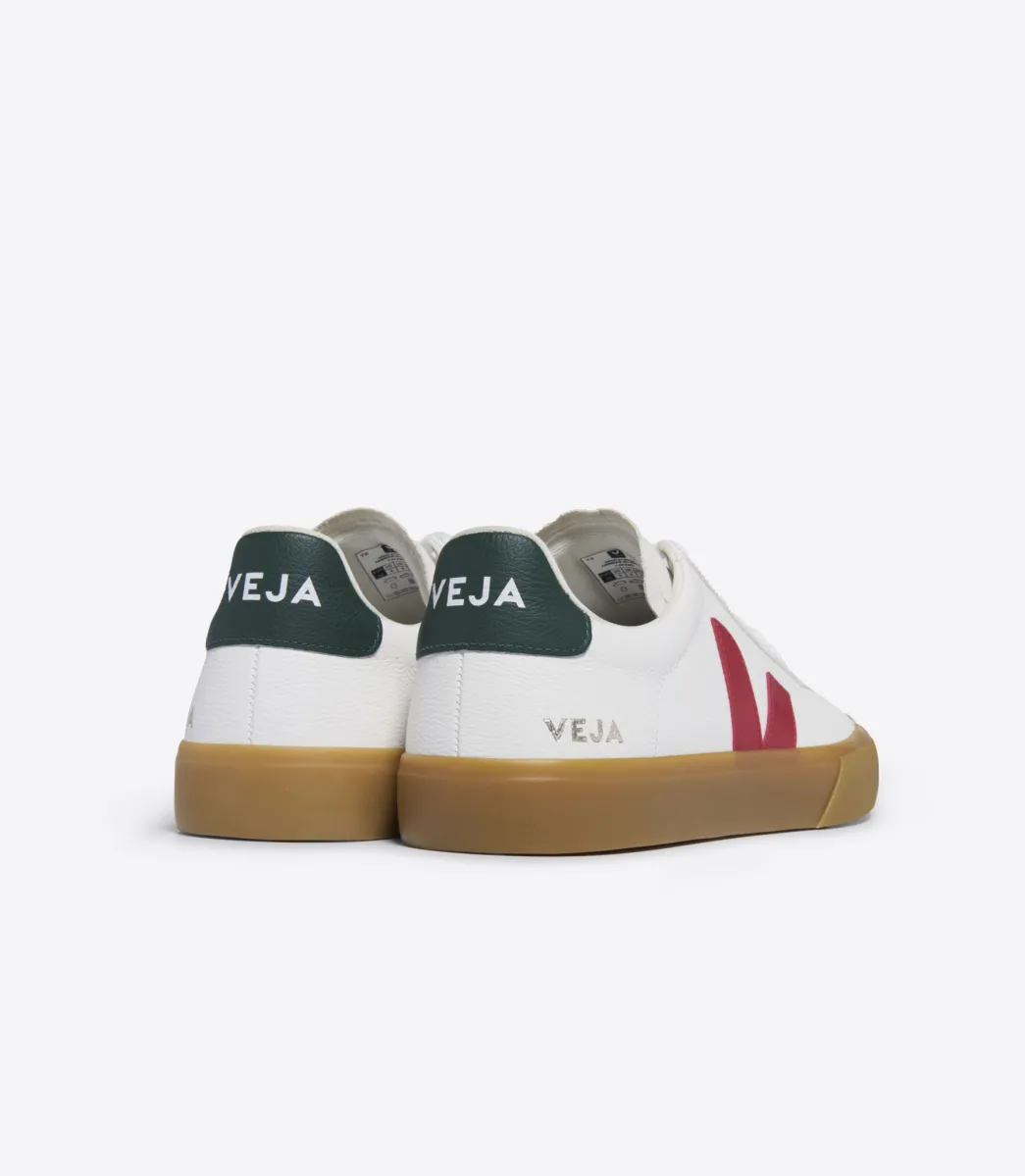 Women VEJA CAMPO LEATHER WHITE PEKIN POKER NATURAL