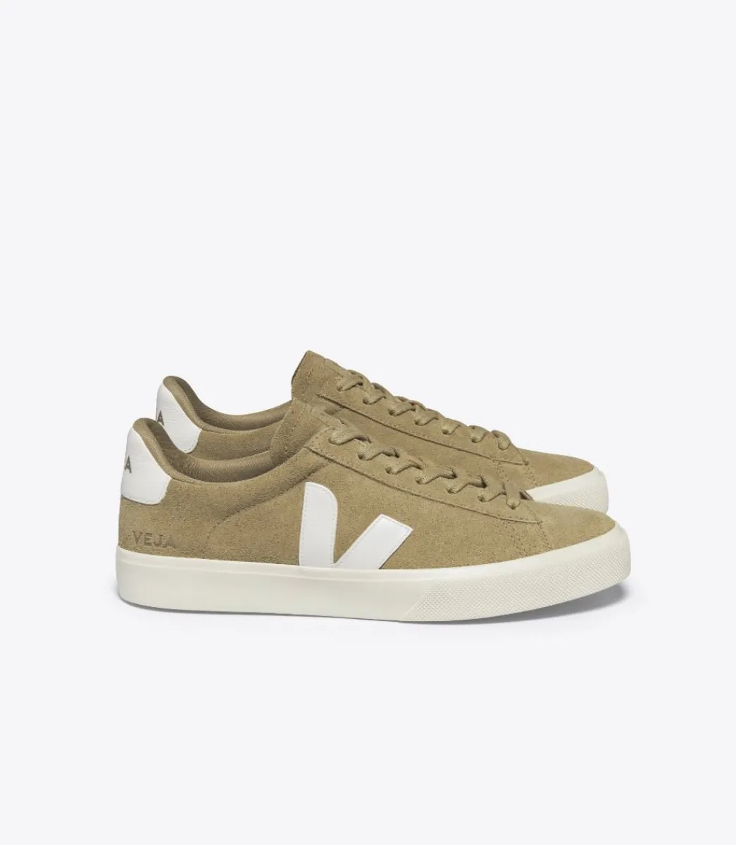Women VEJA CAMPO SUEDE DUNE WHITE