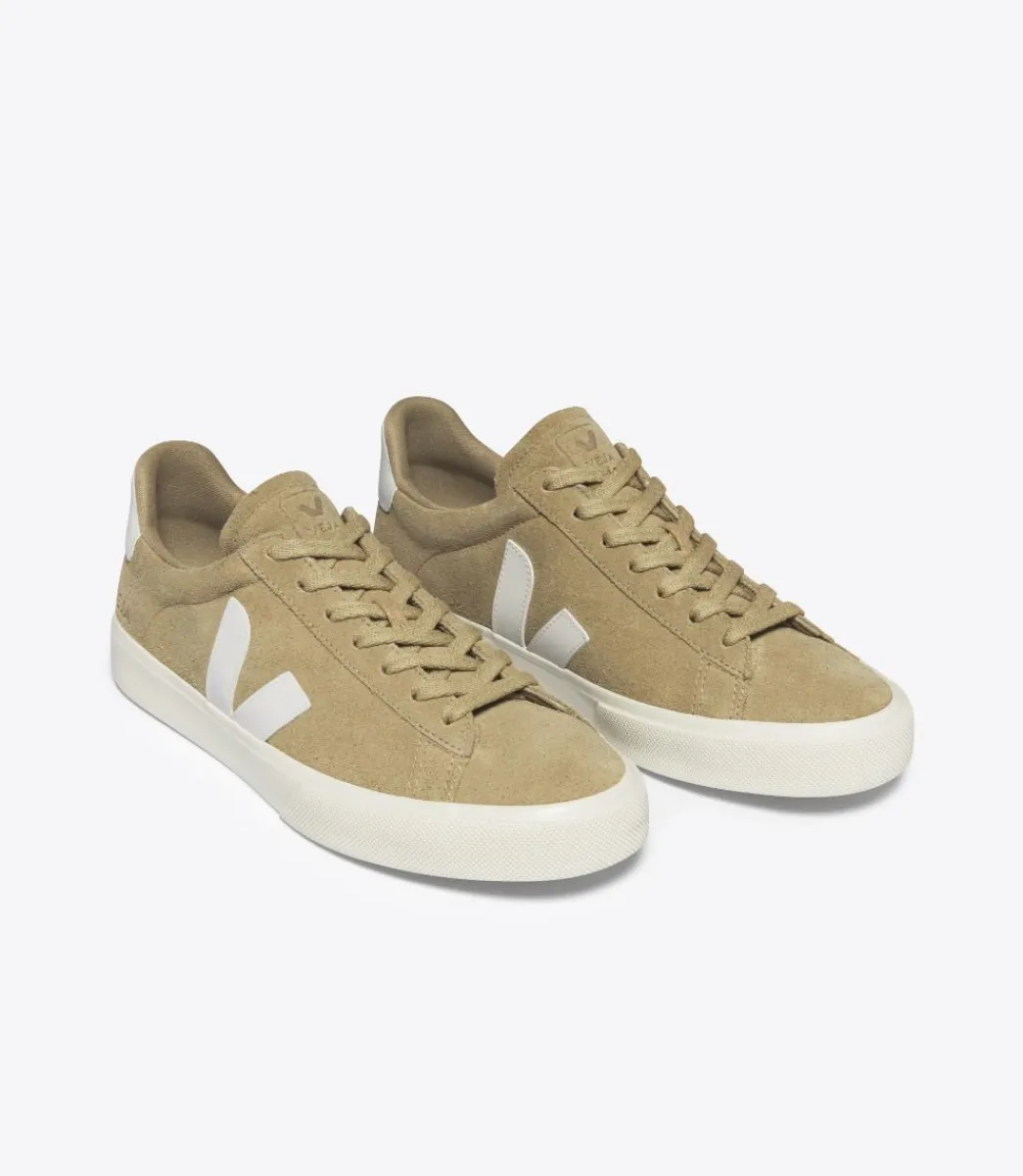 Women VEJA CAMPO SUEDE DUNE WHITE