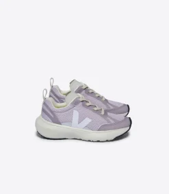 Kids VEJA CANARY ALVEOMESH PARME WHITE