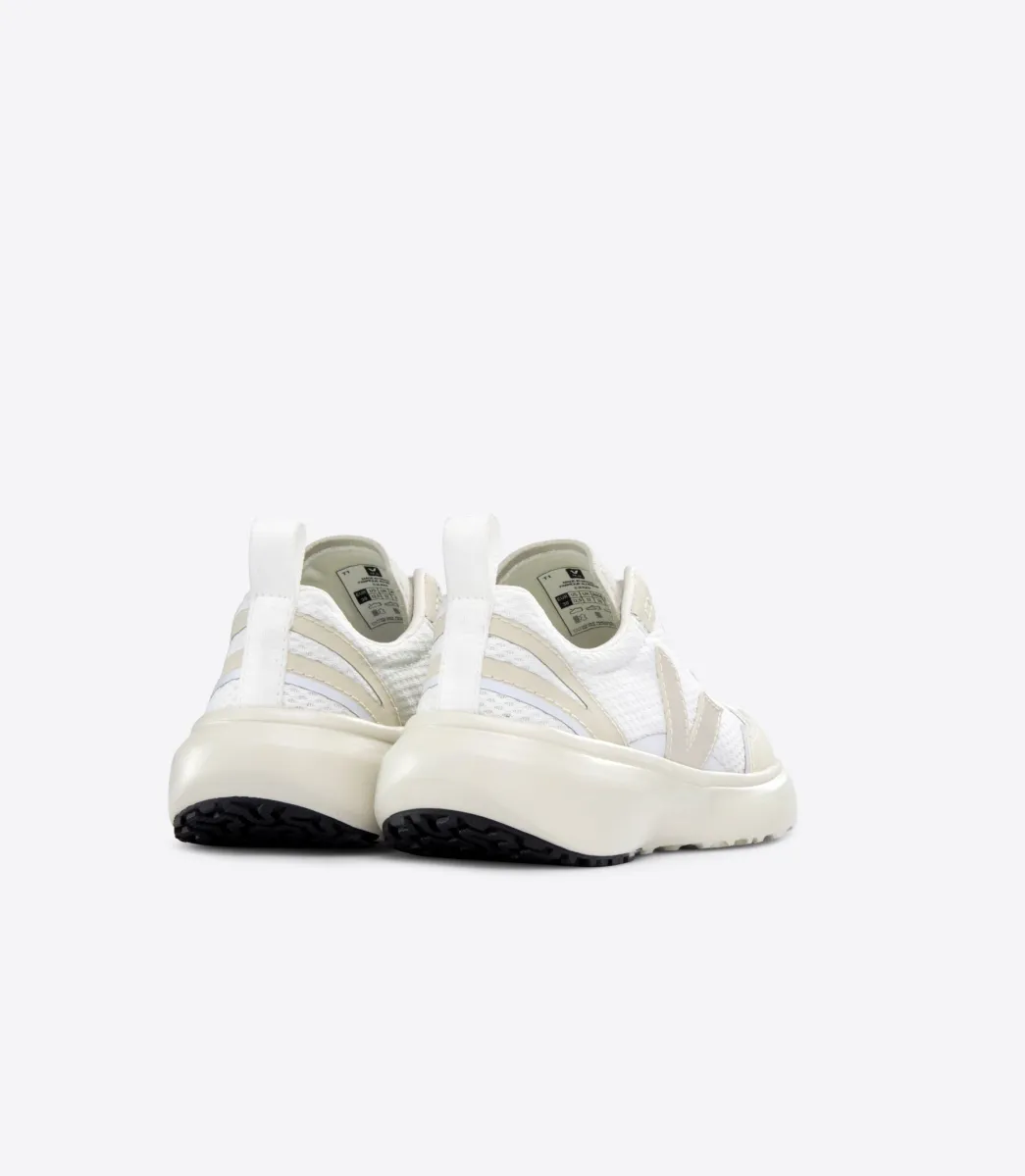 Kids VEJA CANARY ALVEOMESH WHITE PIERRE