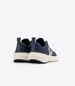 Kids VEJA CANARY ELASTIC LACES ALVEOMESH NAUTICO OXFORD GREY