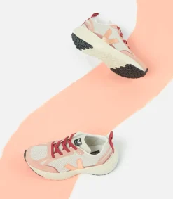 Kids VEJA CANARY ELASTIC LACES ALVEOMESH NATURAL VENUS