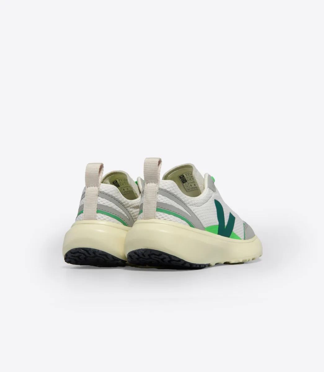 Kids VEJA CANARY LIGHT ALVEOMESH GRAVEL BRITTANY