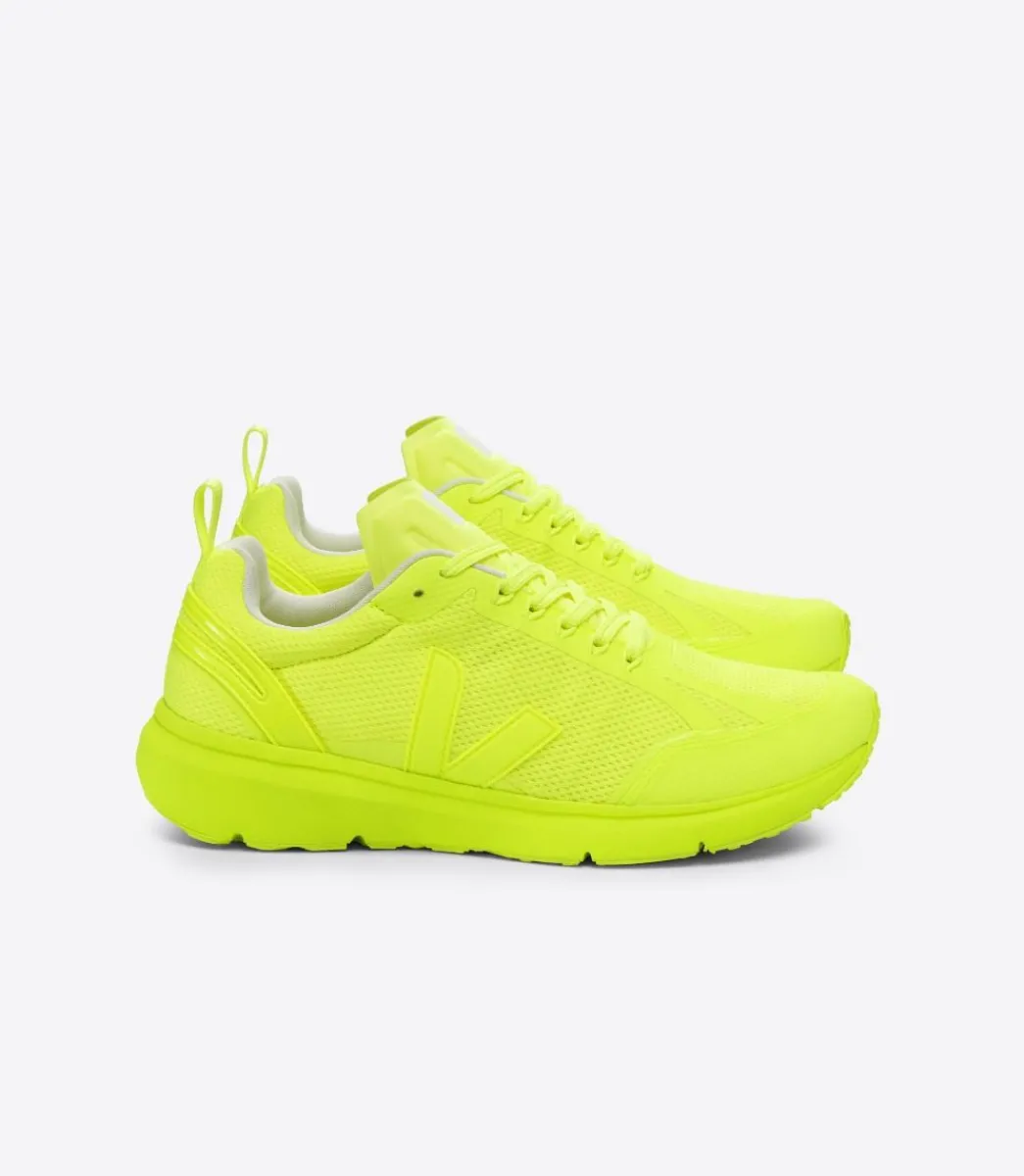Women VEJA CONDOR 2 ALVEOMESH FULL JAUNE FLUO