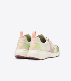 Women VEJA CONDOR 2 ALVEOMESH NATURAL BABE JAUNE FLUO