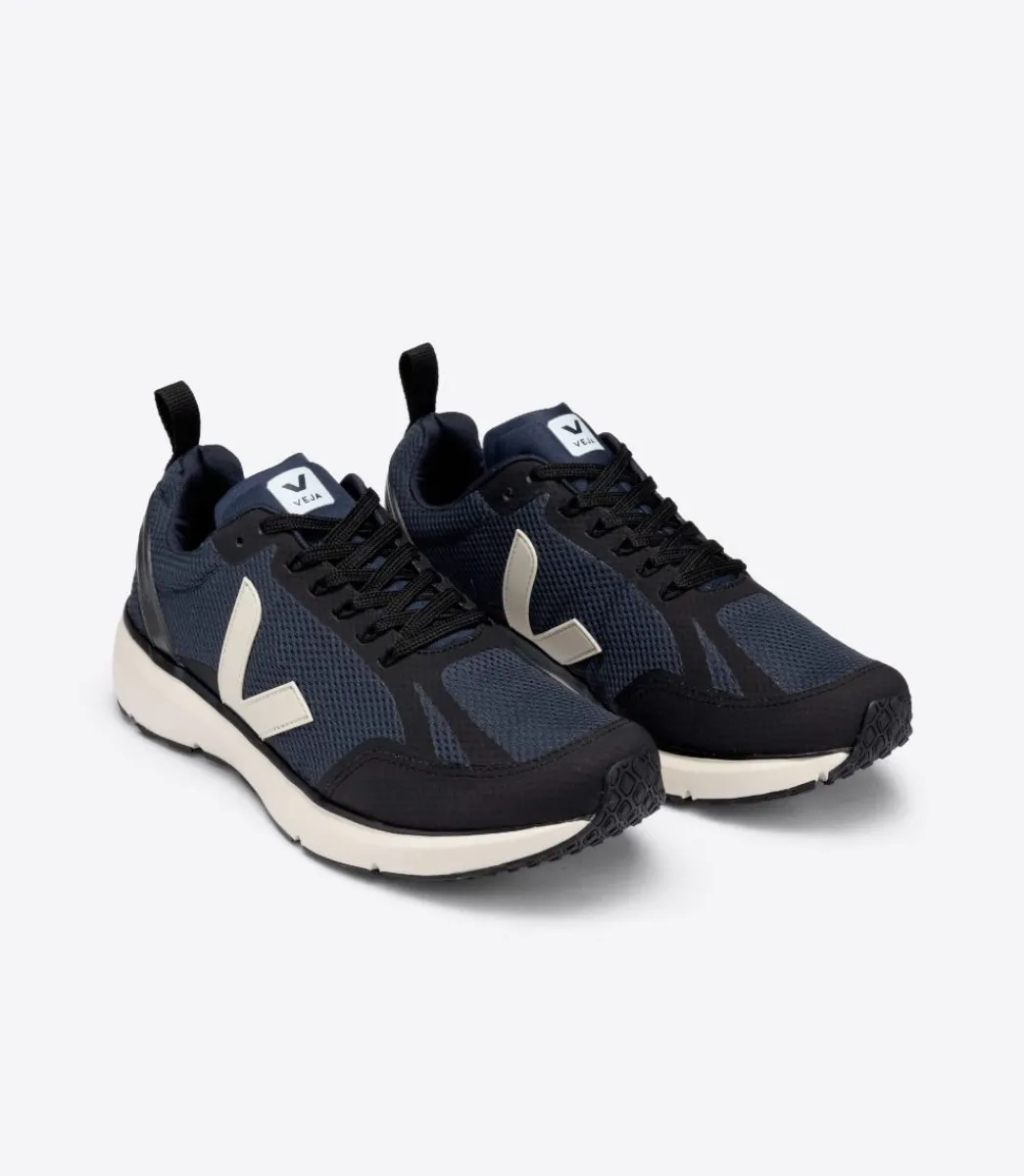 Women VEJA CONDOR 2 ALVEOMESH NAUTICO PIERRE BLACK