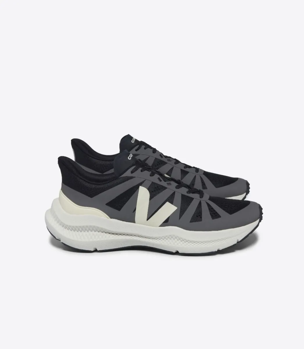 Women VEJA CONDOR 3 ENGINEERED-MESH BLACK CALCAIRE