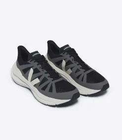Women VEJA CONDOR 3 ENGINEERED-MESH BLACK CALCAIRE