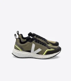 VEJA CONDOR MESH KAKI OXFORD GREY SOLE