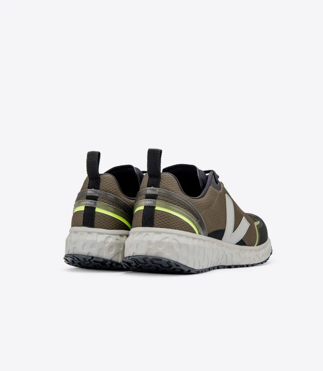 VEJA CONDOR MESH KAKI OXFORD GREY SOLE