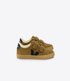 Kids VEJA ESPLAR FURED SUEDE CAMEL NAUTICO