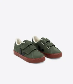 Kids VEJA ESPLAR FURED SUEDE MUD BLACK