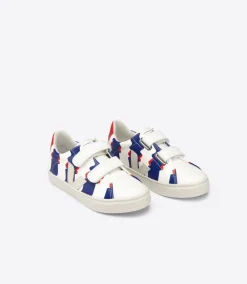 Kids VEJA ESPLAR LEATHER X MALIKA FAVRE LIPS MULTI