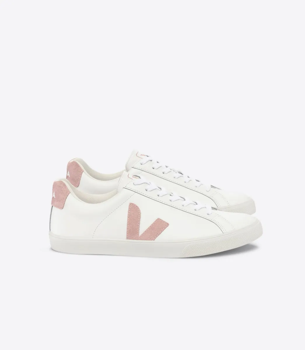 VEJA ESPLAR LEATHER WHITE BABE