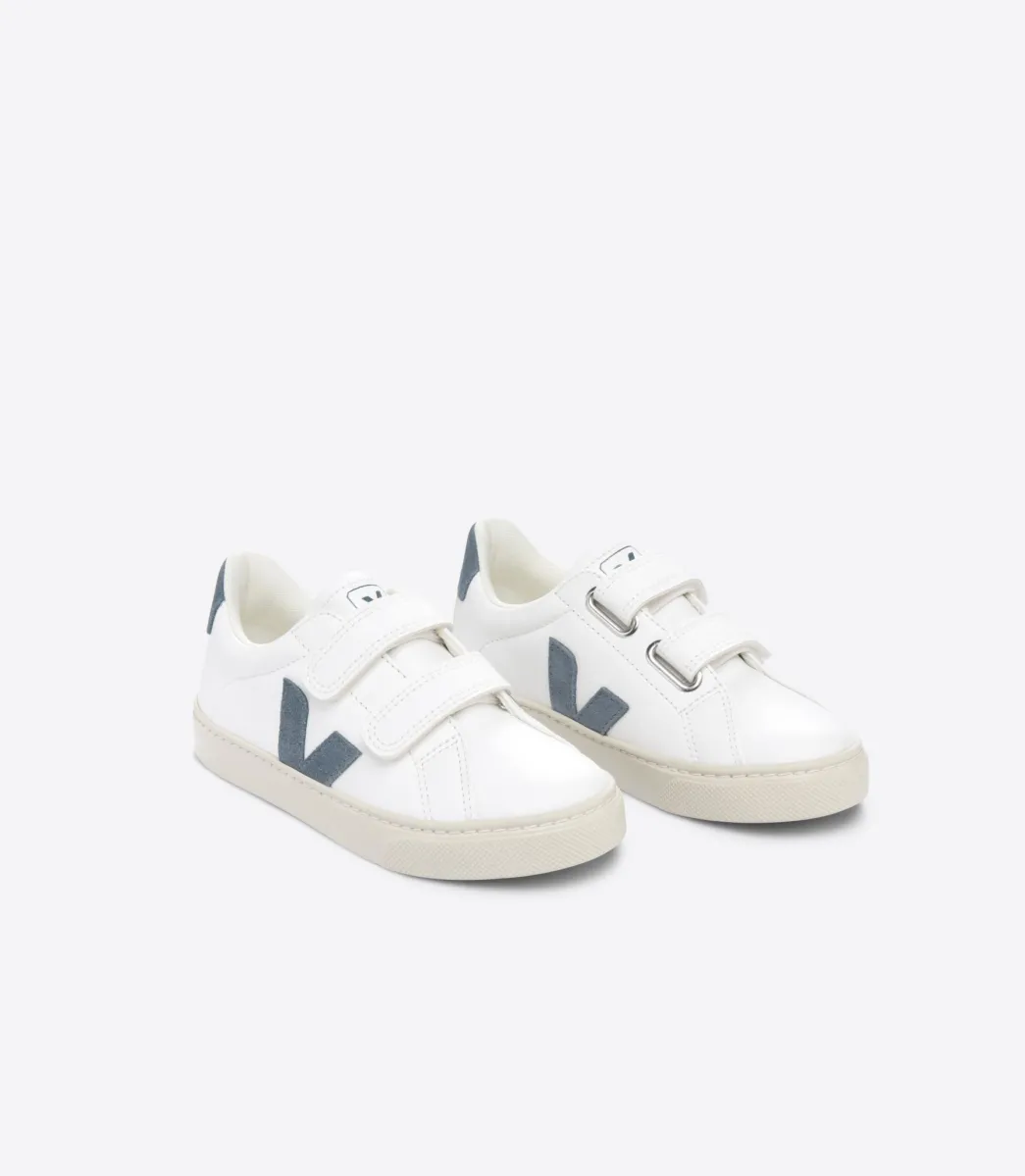 Kids VEJA ESPLAR LEATHER WHITE CALIFORNIA