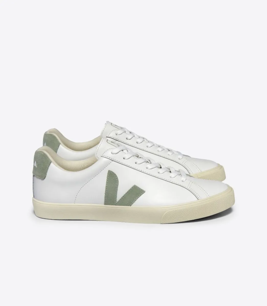 Women VEJA ESPLAR LEATHER WHITE CLAY