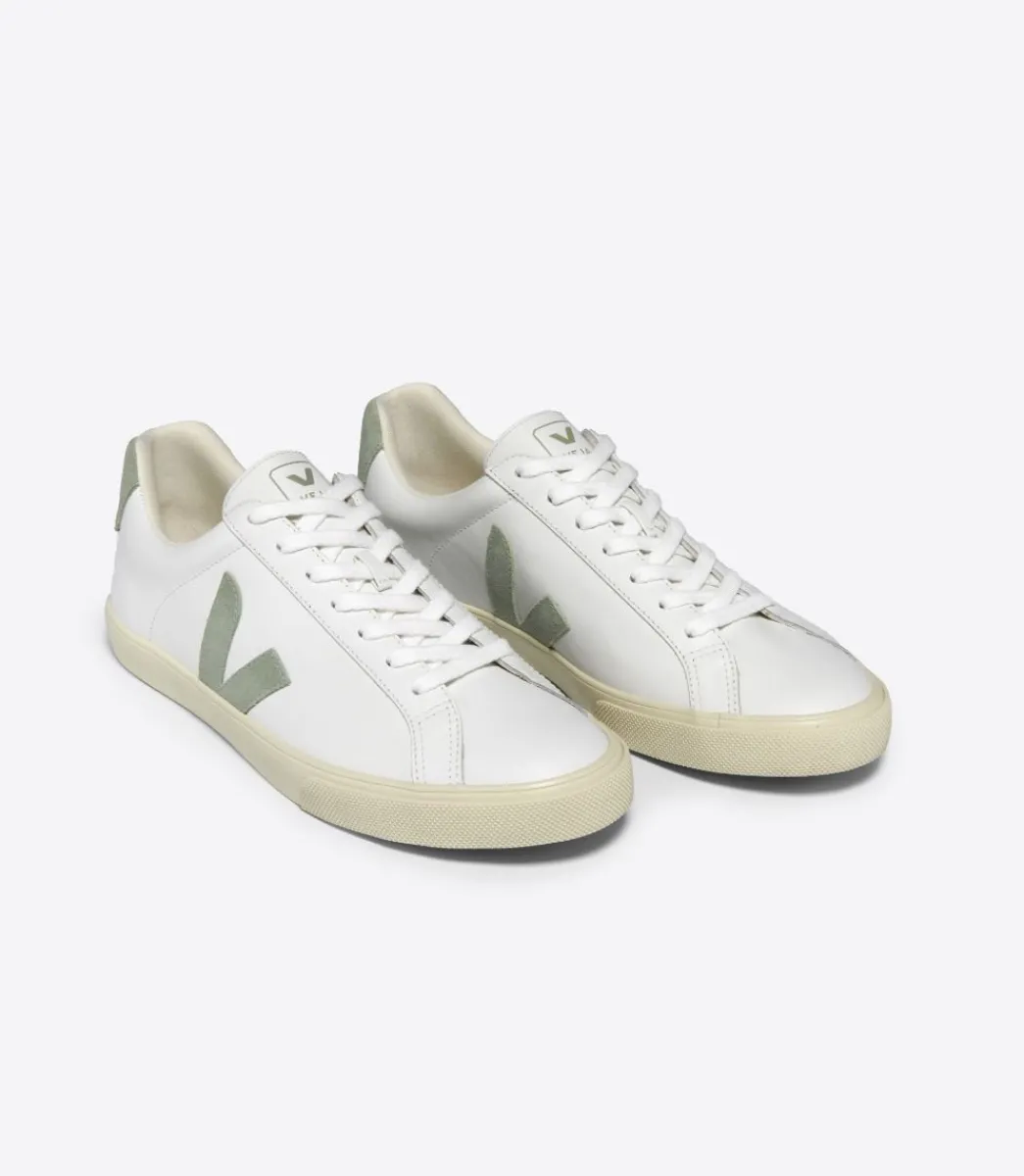 Women VEJA ESPLAR LEATHER WHITE CLAY
