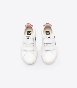 Kids VEJA ESPLAR LEATHER WHITE NAUTICO PEKIN