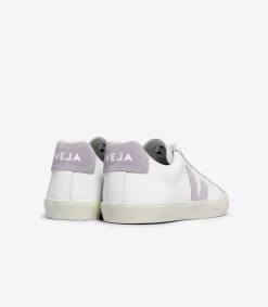 Women VEJA ESPLAR LEATHER WHITE PARME