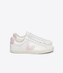 Women VEJA ESPLAR LEATHER WHITE PETALE