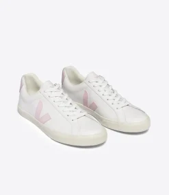 Women VEJA ESPLAR LEATHER WHITE PETALE