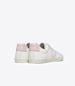 Women VEJA ESPLAR LEATHER WHITE PETALE