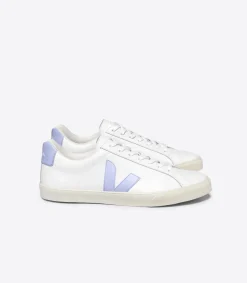 Women VEJA ESPLAR LEATHER WHITE SWAN