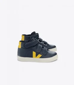 Kids VEJA ESPLAR MID LEATHER NAUTICO TONIC