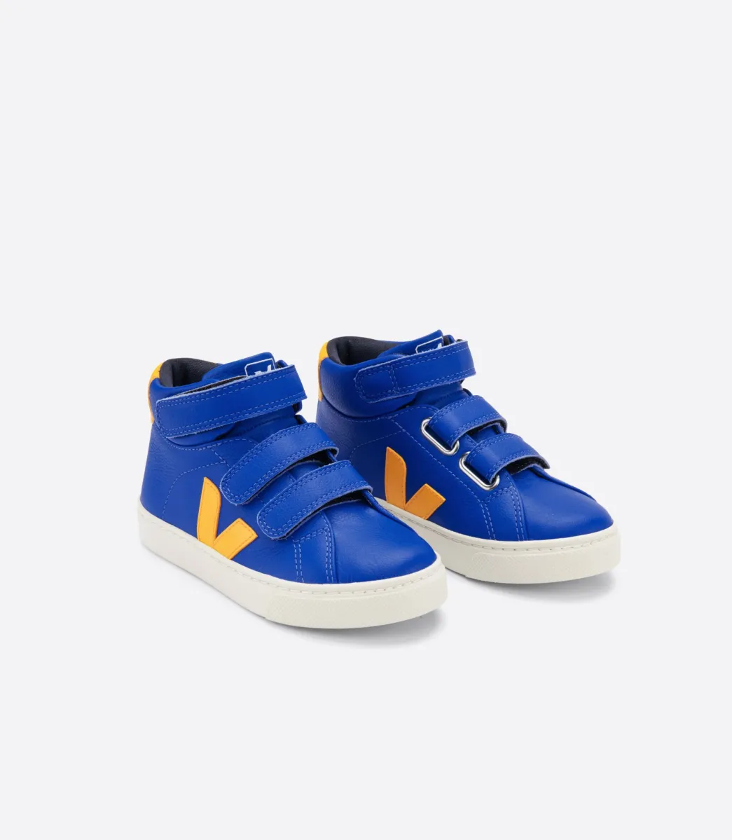 Kids VEJA ESPLAR MID LEATHER PAROS OURO