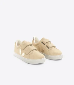 Kids VEJA ESPLAR SUEDE ALMOND PLATINE
